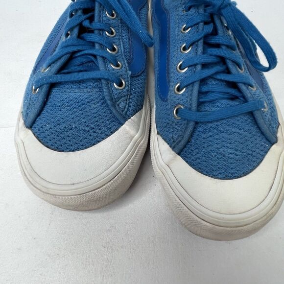 Vans Positive Vibes Warriors Blue Mesh Ultracush Skate Shoes Womens Size 7.5 - Picture 8 of 16